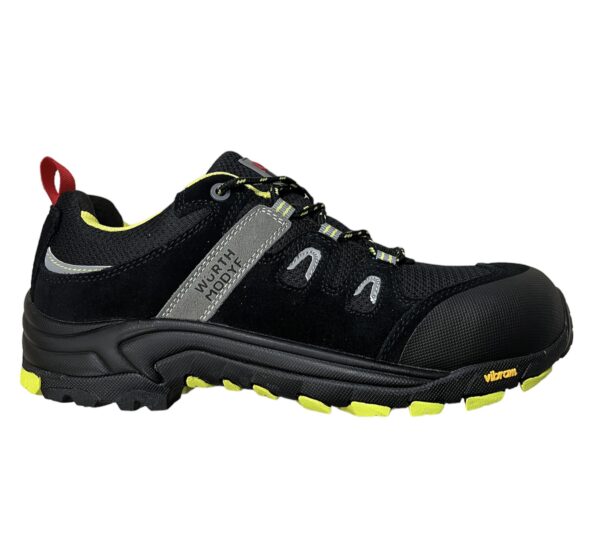 WURTH SAFETY SHOE - BLK/LEMON - Murray Excel