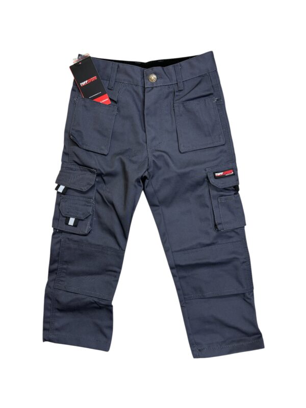 KIDS TUFF STUFF WORK TROUSERS - GREY