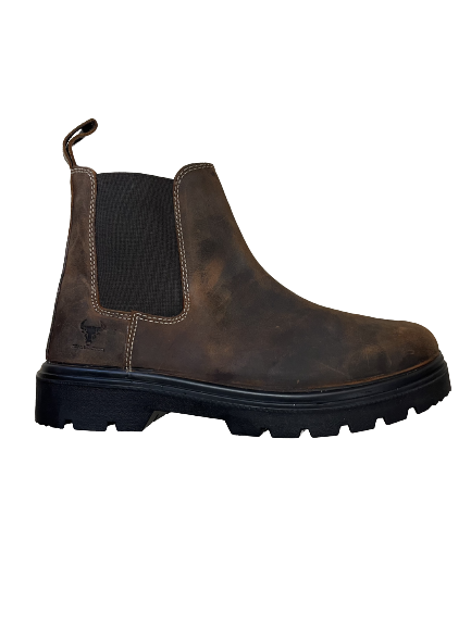 BOULDER NON-SAFETY SLIP ON BOOTS - BROWN - Murray Excel