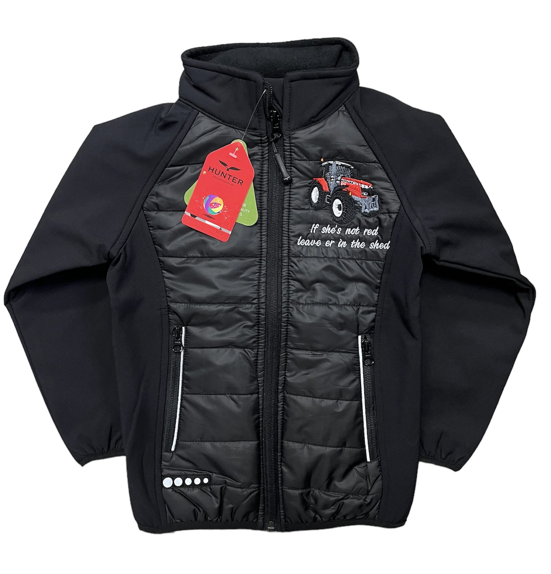 KIDS HUNTER RED TRACTOR JACKET - Murray Excel