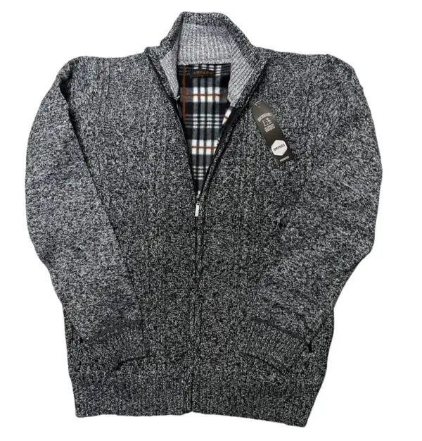 MEN'S FULL ZIP SWEATER CARDIGAN - Image 3