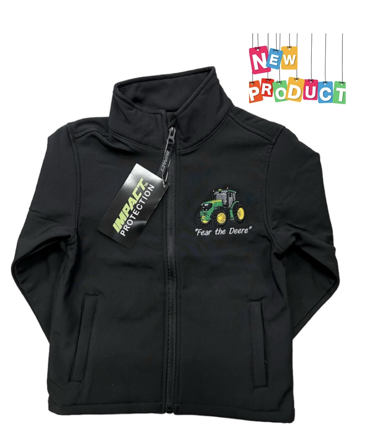 KIDS IMPACT GREEN TRACTOR AND TANKER JACKET - Murray Excel