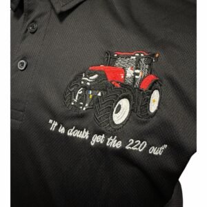 220 POLO T-SHIRT - BLACK