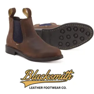 KIDS BLACKSMITH DEALER BOOT - WAX BROWN / 007