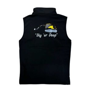 DIG ER DEEP GILET - BLACK