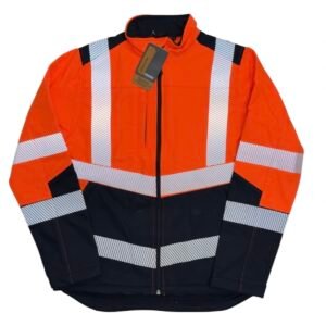 SUPERTOUCH HI-VIS SOFTSHELL JACKET - ORANGE