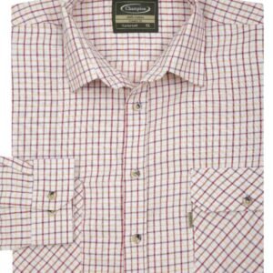 CHAMPION TATTERSALL CHECK L/S SHIRT - RED