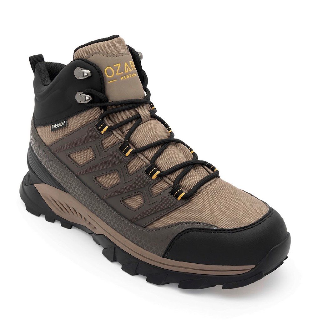 OZARK LACE OUTDOOR HIKING BOOTS - BROWN