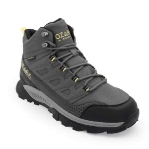 OZARK LACE OUTDOOR HIKING BOOTS - DARK GREY