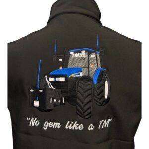 TM155 SOFTSHELL GILET - BLACK