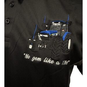 TM155 POLO T-SHIRT - BLACK
