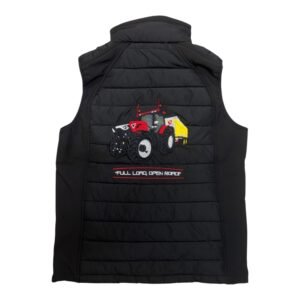 KIDS IMPACT HYBRID GILET - RED POWER
