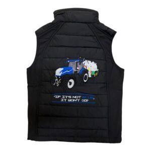 KIDS IMPACT HYBRID GILET - BLUE & TRUE