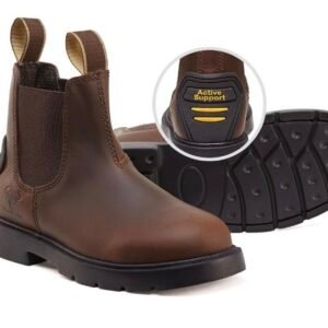 KIDS BLACKSMITH DEALER BOOT - WAX BROWN 009